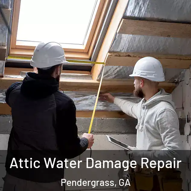  Attic Water Damage Repair Pendergrass, GA