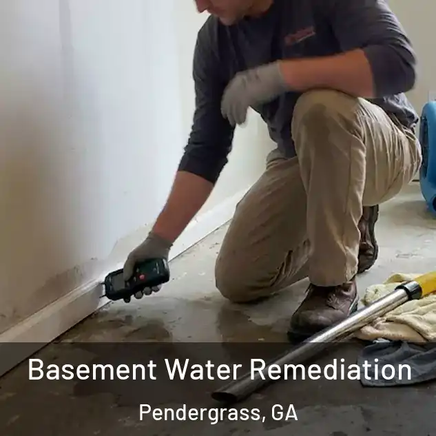  Basement Water Remediation Pendergrass, GA