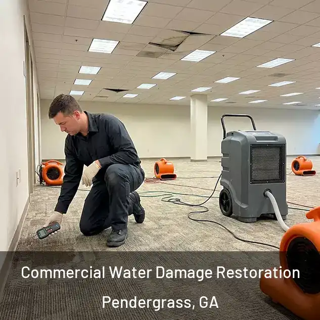  Commercial Water Damage Restoration Pendergrass, GA
