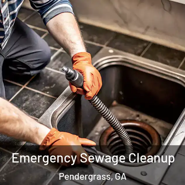  Emergency Sewage Cleanup Pendergrass, GA