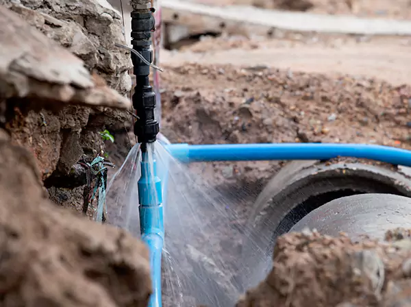 Burst Pipe Cleanup in Pendergrass