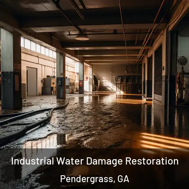  Industrial Water Damage Restoration Pendergrass, GA
