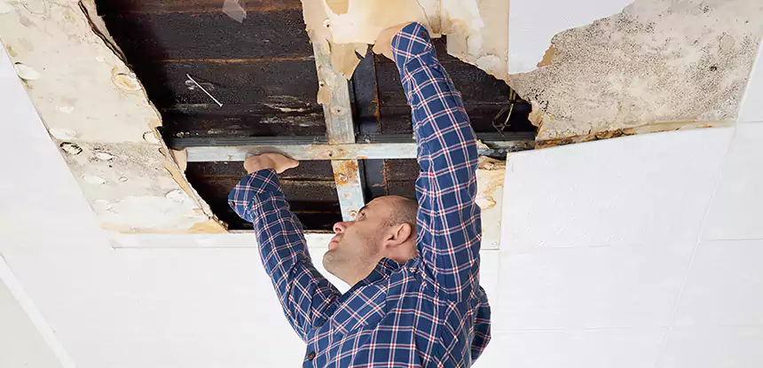Attic Wood Rot Repair in Pendergrass