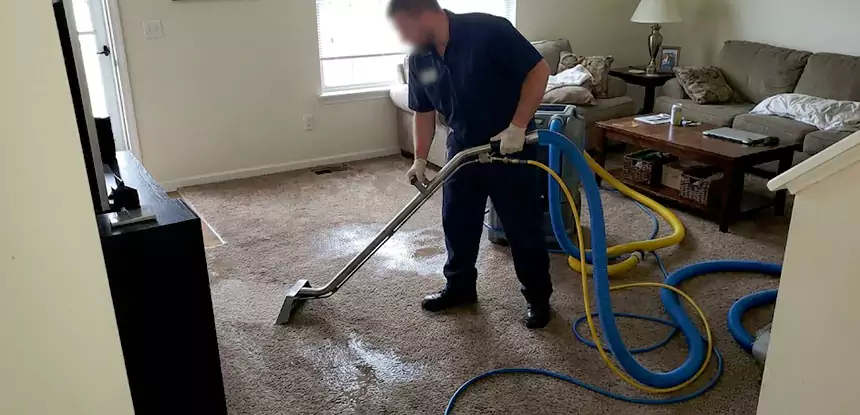 Flooded Basement Carpet Cleanup Pendergrass