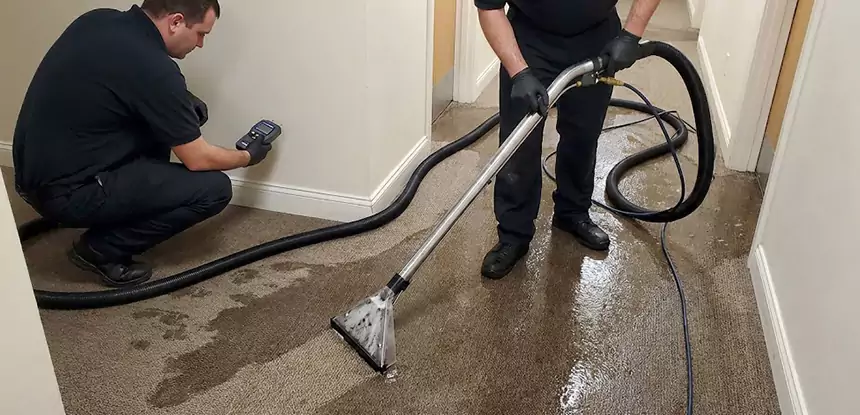 Basement Flooded Carpet Soaked Recovery in Pendergrass