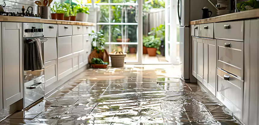 Kitchen Water Mitigation Services in Pendergrass