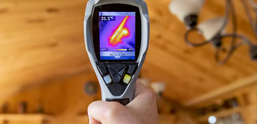 Infrared Camera Roof Leak Detection in Pendergrass