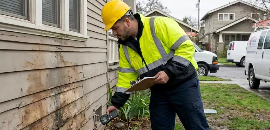Water Damage Exterior Wall Pendergrass
