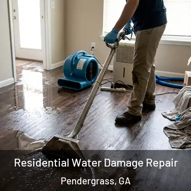  Residential Water Damage Repair Pendergrass, GA