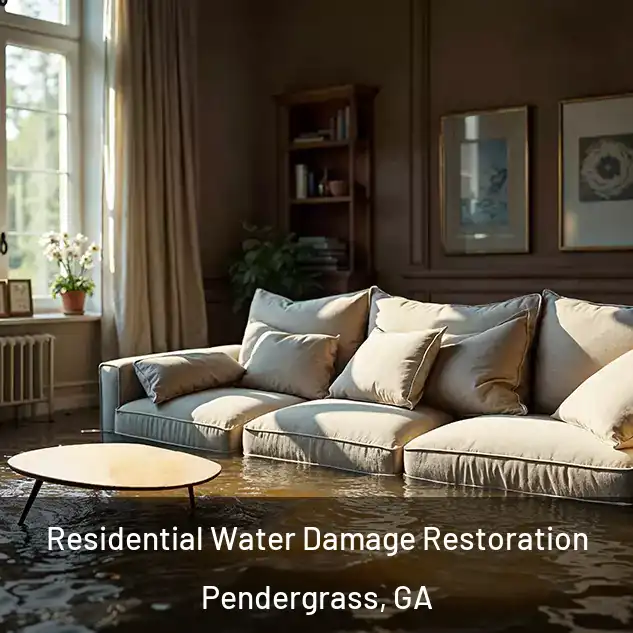  Residential Water Damage Restoration Pendergrass, GA