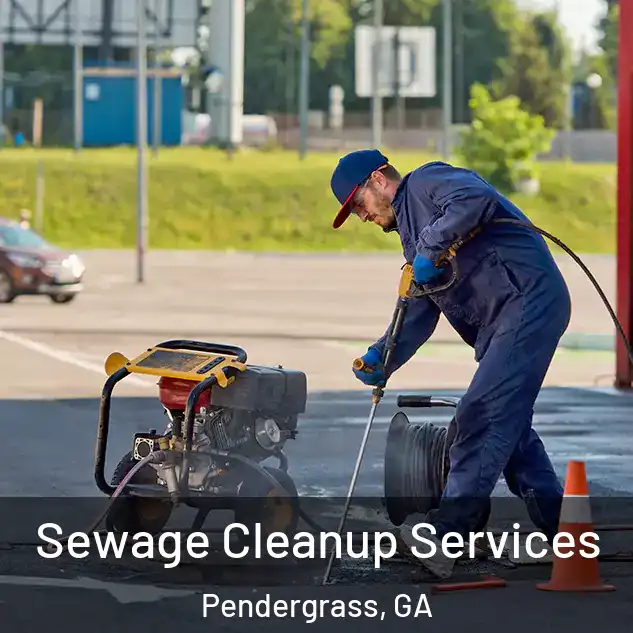 Sewage Cleanup Services Pendergrass, GA