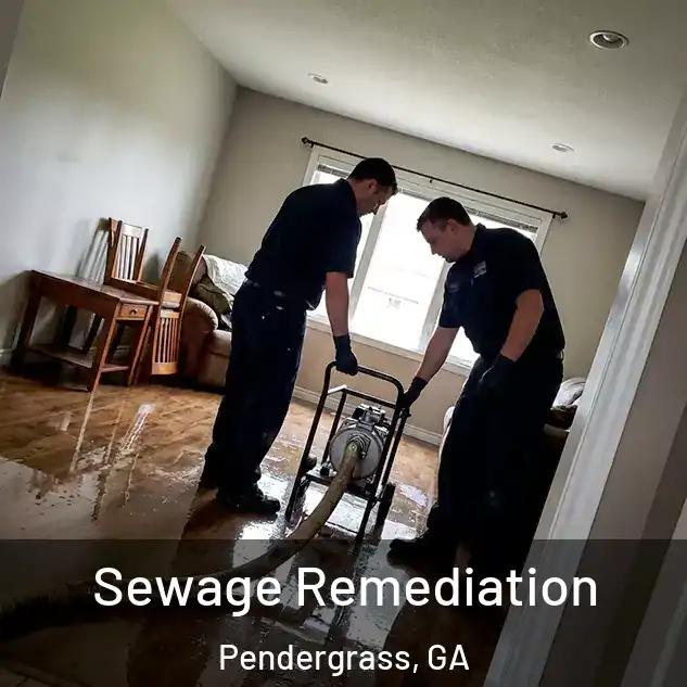  Sewage Remediation Pendergrass, GA