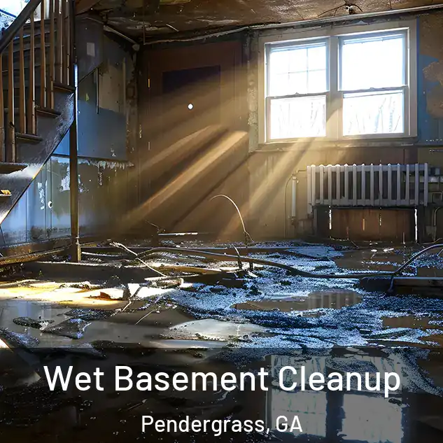  Wet Basement Cleanup Pendergrass, GA